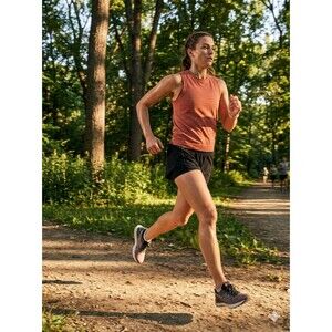 Lululemon Breeze By Muscle Tank Top Squad Brick Orange Without size tag (Size 6)